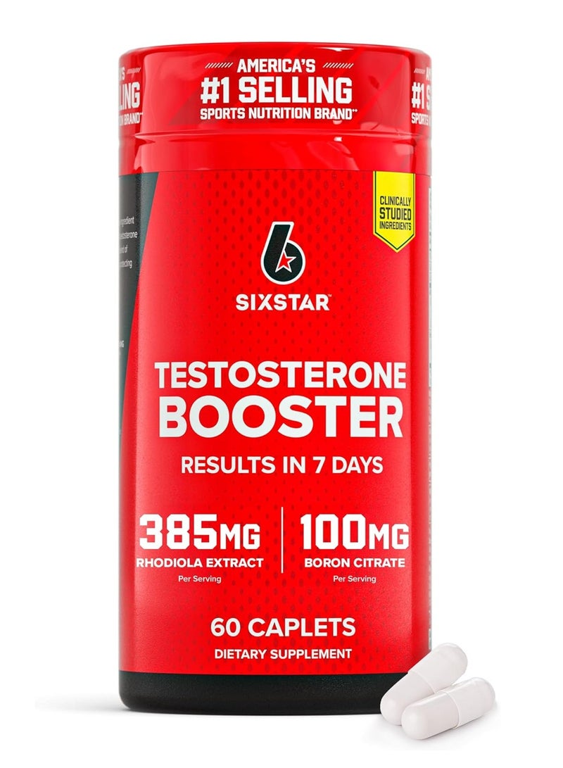 سيكس ستار معزز التستوستيرون، 60 قرص مغلف - Image 1